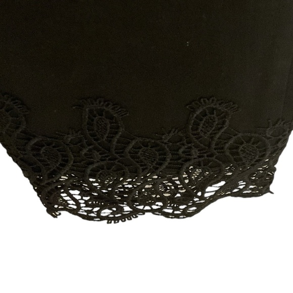 Ted Baker Alesiaa Black Skinny Jean size 34 lace hem - Picture 4 of 9